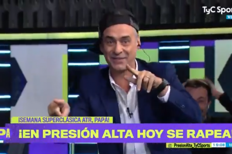 El insólito rap de los periodistas de TyC Sports.
