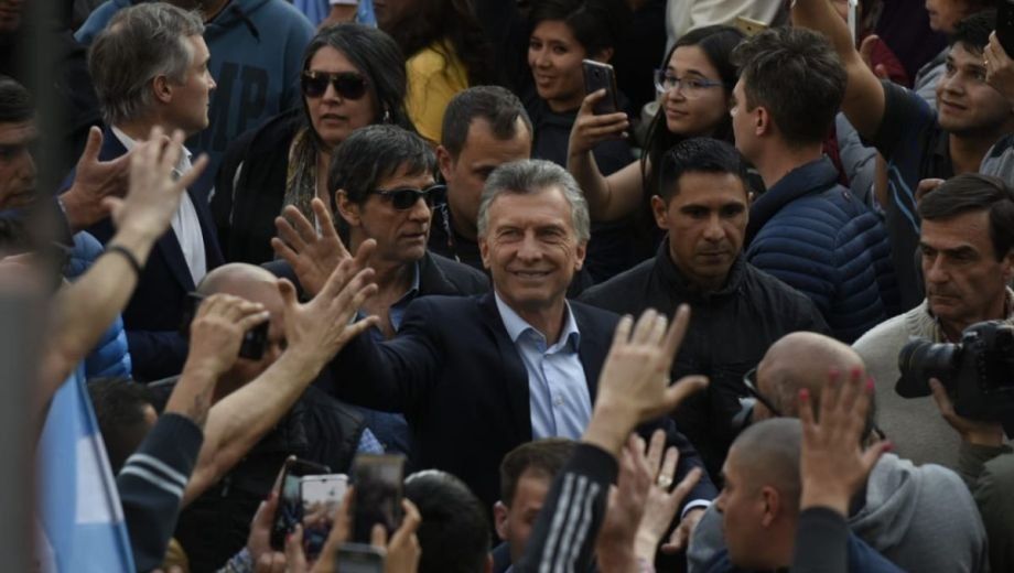 Macri, ante unos 2.000 neuquinos.