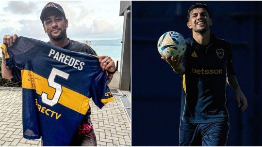 LeandroParedes sueña con una hipotética contratación de Neymar a Boca en medio de sudura crisis en el Santos que lucha por salvarse del descenso. LeandroParedes sueña con una hipotética contratación de Neymar a Boca en medio de sudura crisis en el Santos que lucha por salvarse del descenso.