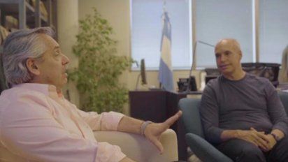 Los duros términos de Alberto F para suspender la cesión de bienes a Larreta