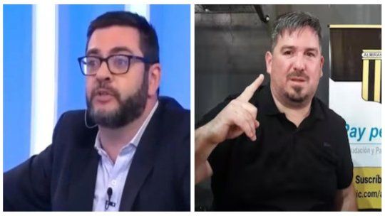 Cruce en TyC Sports contra un dirigente de la AFA Cruce en TyC Sports contra un dirigente de la AFA