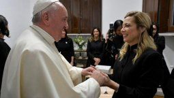 altText(El Papa hará una videoconferencia con Fabiola Yáñez y se podrá ver en la TV Pública)}