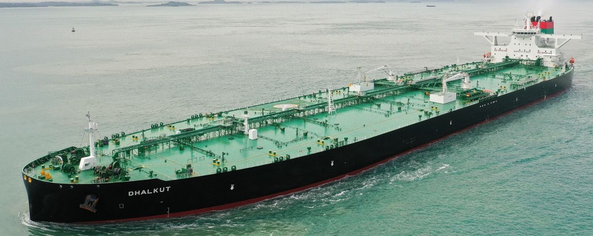Superpetrolero Dhalkut. Superpetrolero Dhalkut.