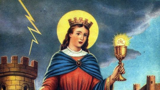 Santa Bárbara, hija de un sátrapa y mártir de los católicos: Oración contra los peligros y para la suerte Santa Bárbara, hija de un sátrapa y mártir de los católicos: Oración contra los peligros y para la suerte