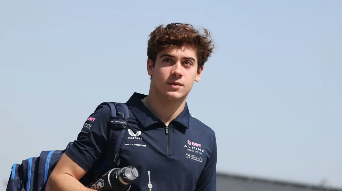 Franco Colapinto, piloto de Fórmula 1. Franco Colapinto, piloto de Fórmula 1.