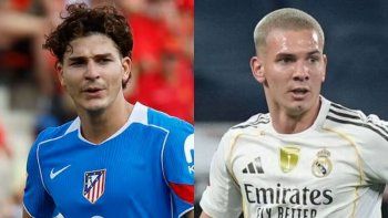 julian alvarez y franco mastantuono, como nenes chiquitos contra simeone y alonso julian alvarez y franco mastantuono, como nenes chiquitos contra simeone y alonso