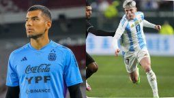 Walter Benítez y Alejandro Garnacho.