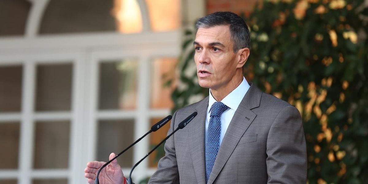 Pedro Sánchez, presidente del Gobierno, lamenta el fallecimiento de Maricarmen Abascal.