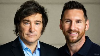 Javier Milei se (des)ilusionó con AC/DC y busca a Messi