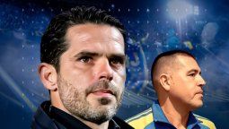 Fernando Gago y Juan Román Riquelme, los dos responsables del presente de Boca.