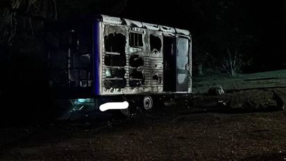 Incendian un puesto de Gendarmería: 