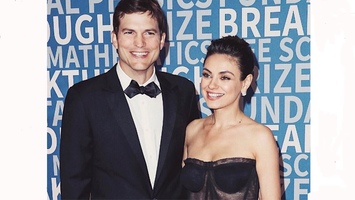 Ashton Kutcher y Mila Kunis (foto: Instagram)