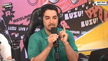 Baja sensible en Luzu TV: Nacho Elizalde se despidió del streaming
