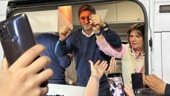 Patricia Bullrich junto a Maximiliano Pullaro. Patricia Bullrich junto a Maximiliano Pullaro.