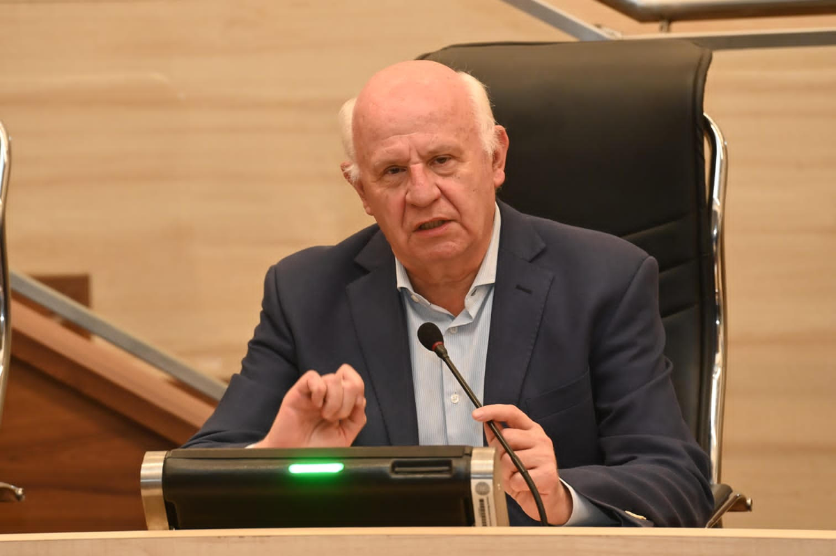 Miguel Ángel Tessandori, el secretario General de Rosario. Miguel Ángel Tessandori, el secretario General de Rosario.