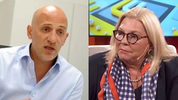 Elisa Carrió vs. Emiliano Yacobitti. Elisa Carrió vs. Emiliano Yacobitti.