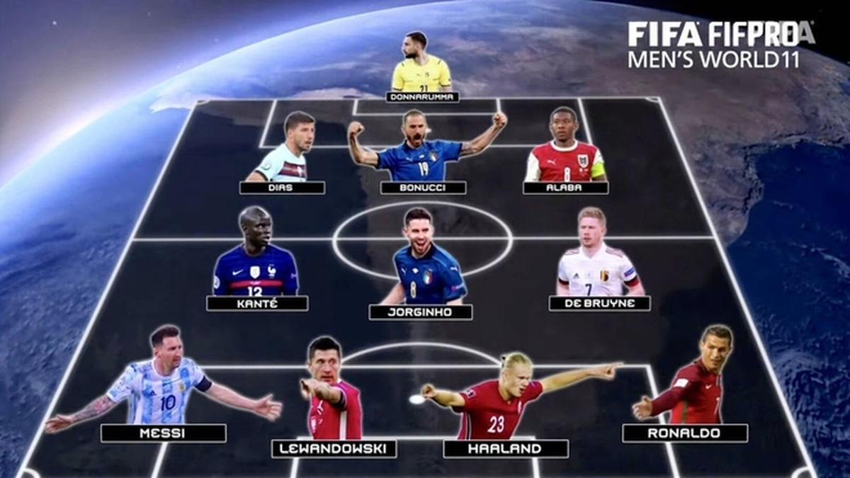Polémico '11' ideal que armó la FIFA.