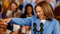 Kamala Harris no estaba en el análisis de Javier Milei.