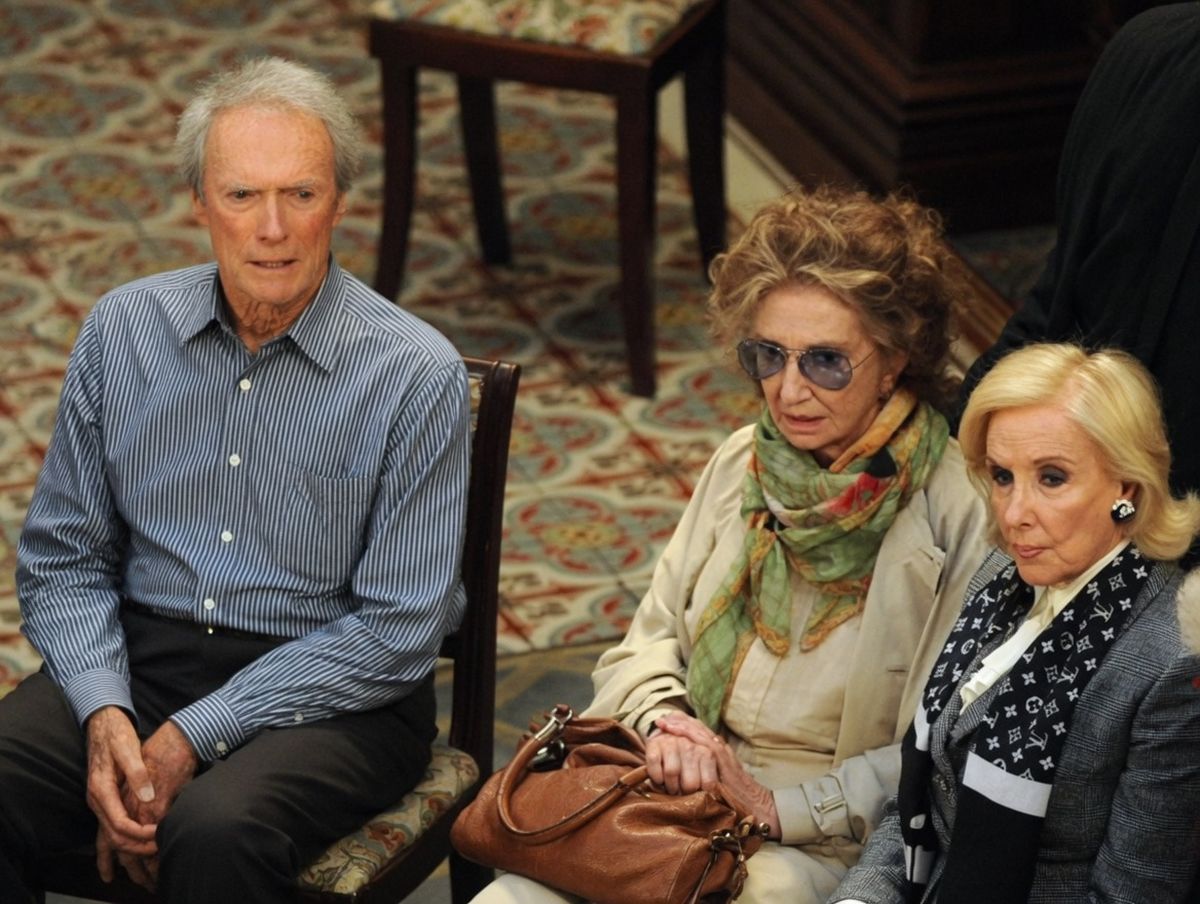 Clint Eastwood (95), Norma Aleandro (90) y Mirtha Legrand (99) tres ejemplos de vida activa de nonagenarios. (Imagen hecha con IA de Grock)