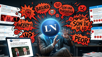 La Nación desató una batahlo por su nota sobre Luis Brandoni, en la que el medio analizó con dureza sus afiliaciones políticas en un momento tan delicado.. Fuente: Gemini La Nación desató una batahlo por su nota sobre Luis Brandoni, en la que el medio analizó con dureza sus afiliaciones políticas en un momento tan delicado.. Fuente: Gemini