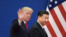 Donald Trump con China en mente