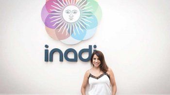 Victoria Donda en tiempos de conducción del INADI. Victoria Donda en tiempos de conducción del INADI.