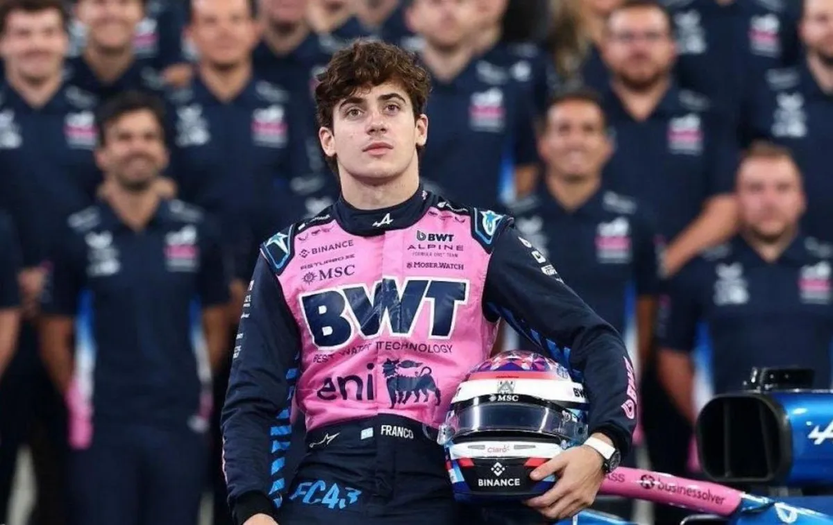 Franco Colapinto, piloto argentino. Franco Colapinto, piloto argentino.