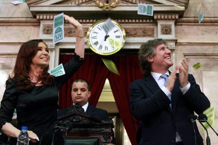 01/03/2013: Cristina Fernandez de Kirchner junto al vicepresidente Amado Boudou, inaugura el 131 Periodo de Sesiones Ordinarios del Congreso de la Nacion. Foto NA: Erika VILLANO / PRENSA SENADO