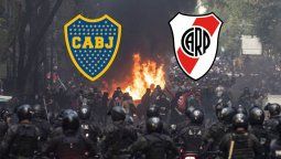 Feroz cruce de periodistas de Boca y River por los jubilados