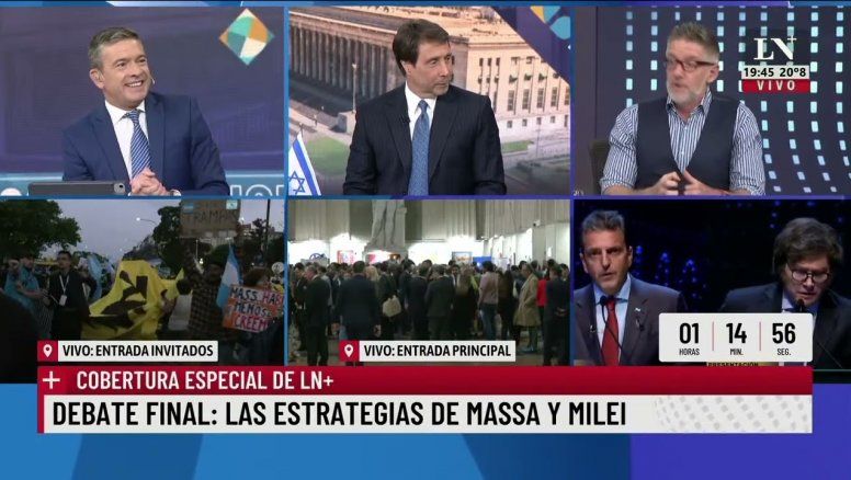 Arde LN+: Feinmann vs. Novaresio en momento incómodo