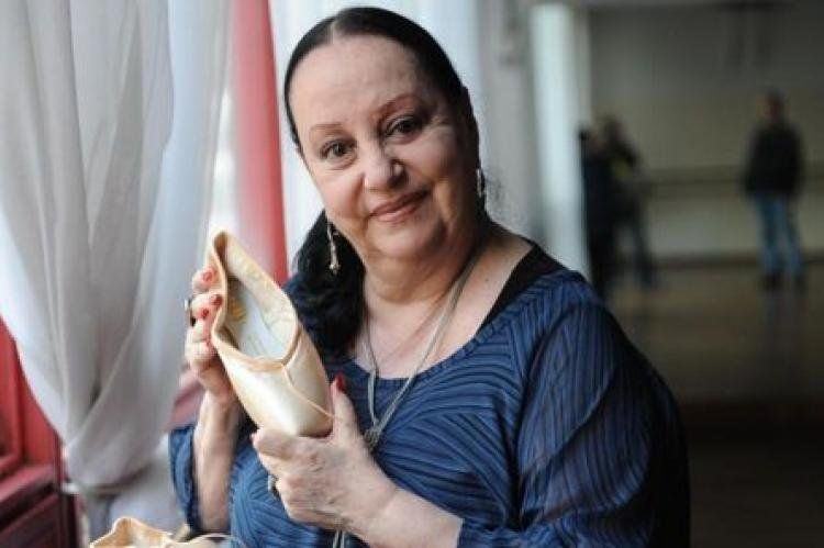 La bailarina Olga Ferri.