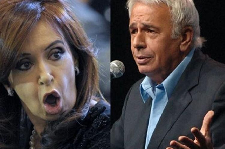 Cristina Fernández y José Manuel De la Sota