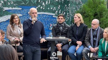 Rodríguez Larreta y su equipo en Santa Fe Rodríguez Larreta y su equipo en Santa Fe
