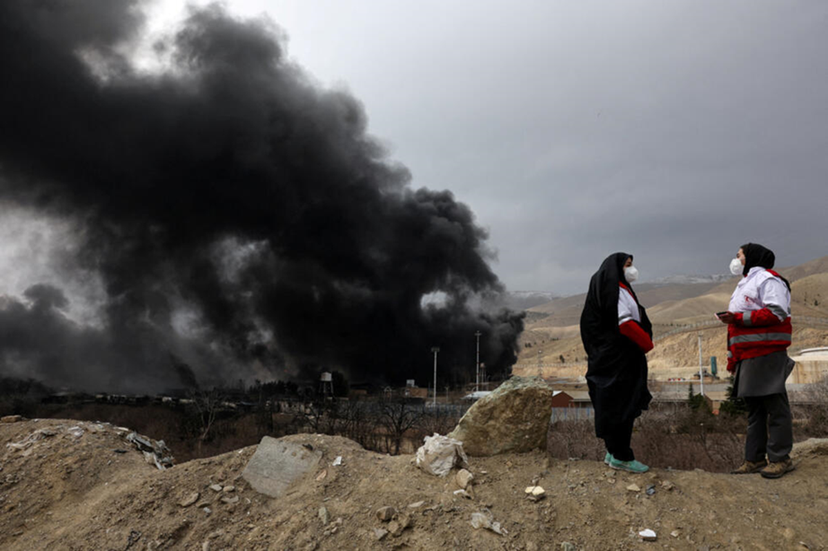 Grave daño ambiental en Irán
