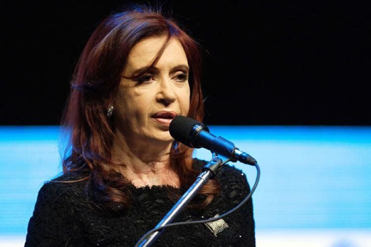 Cristina encabezó un acto en Santa Fe (Foto archivo NA)