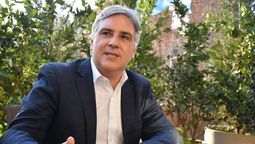 Martín Llaryora, acordó un bono verde con el Banco Santander&nbsp;