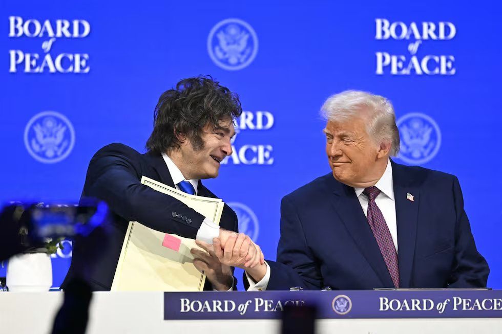 Milei y Trump en la firma del Milei y Trump en la firma del