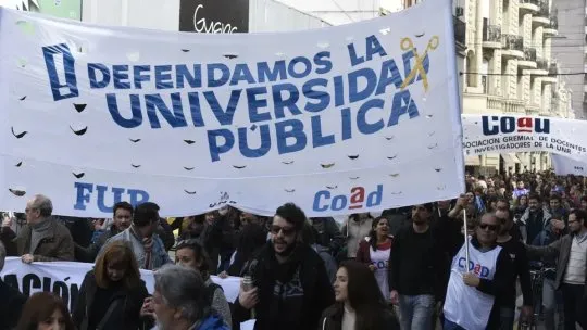 Las universidades se hacen oír. Las universidades se hacen oír.