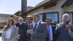 Gobernadores debatiendo el 27/10.