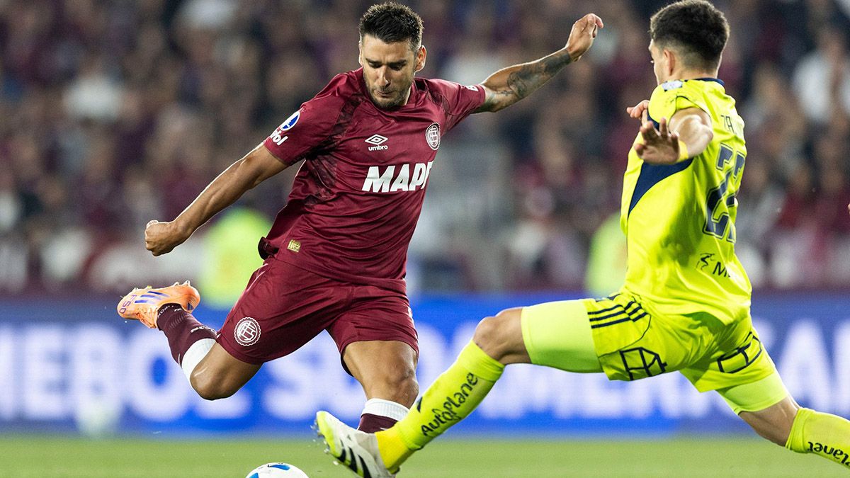 Lanús festejó en La Fortaleza el pase a la final de la Copa Sudamericana tras ganarle a Universidad de Chile pero debe cuidarse de Atlético Mineiro. (Foto: Noticias Argentinas/@Sudamericana) Lanús festejó en La Fortaleza el pase a la final de la Copa Sudamericana tras ganarle a Universidad de Chile pero debe cuidarse de Atlético Mineiro. (Foto: Noticias Argentinas/@Sudamericana)