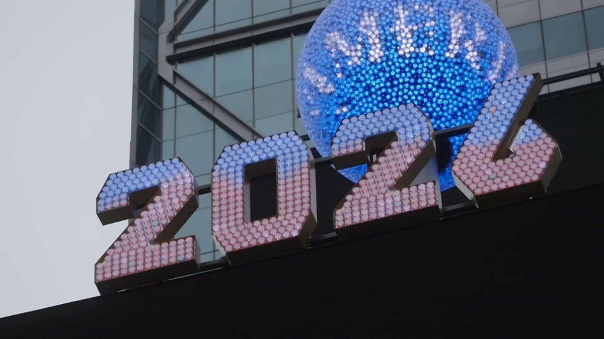 Todo listo para recibir el nuevo año en Manhattan