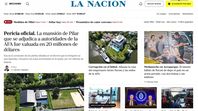 Portada de la web de La Nación el 30/12/2025 a las 17:00. Portada de la web de La Nación el 30/12/2025 a las 17:00.
