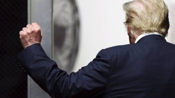 Trump enfrentado a Nicolás Maduro: