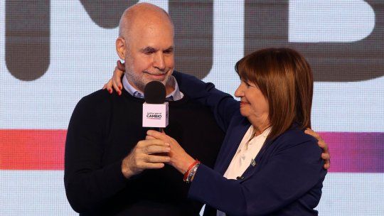 Patricia Bullrich y Horacio Rodríguez Larreta, en otros tiempos... no tan lejanos.