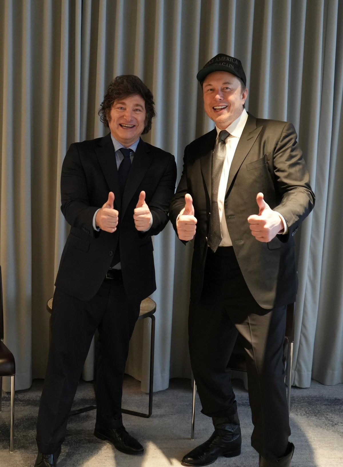 Presidente de Argentina e Elon Musk: Presidente de Argentina e Elon Musk: