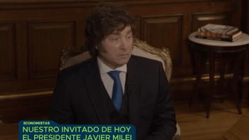 Javier Milei midió entre 0,1 y 0,2 puntos de rating en la TV Pública