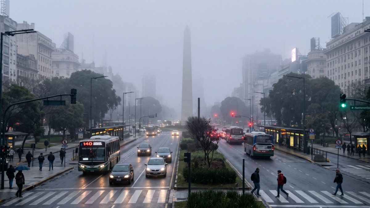 Precaución en AMBA: Advierten por posibles bancos de niebla