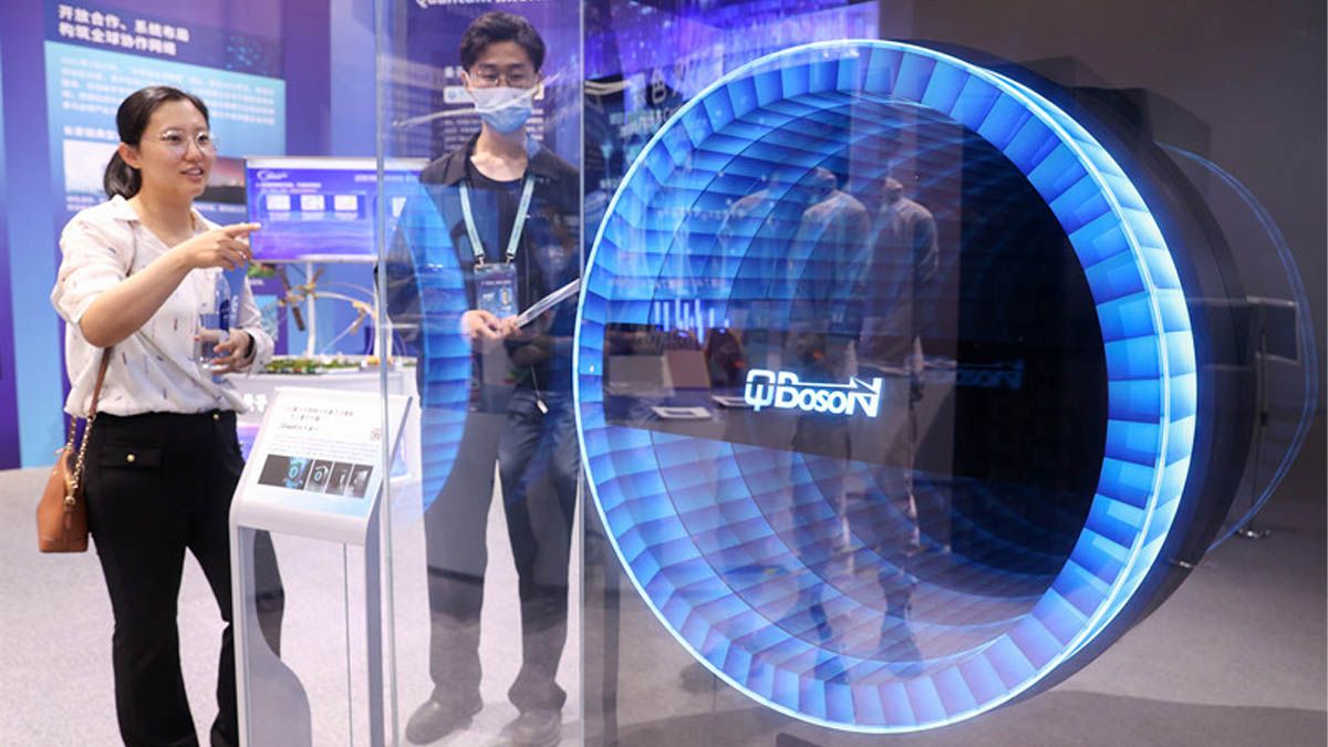 China quiere ponerse al frente de la carrera cuántica. China quiere ponerse al frente de la carrera cuántica. 