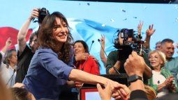 Cierre de campaña para Natalia de la Sota.  Cierre de campaña para Natalia de la Sota.