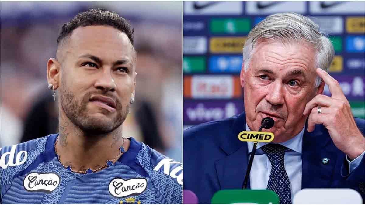 CarloAncelotti presentó la lista de convocados de Brasil para los amistosos FIFApero, otra vez, dejó afuera a Neymar y ya no sorprende su ausencia.